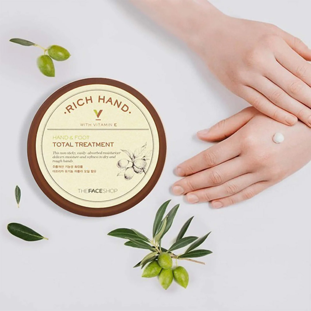 The Face Shop Rich Hand V Hand & Foot Total Treatment 120ml